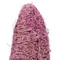 Floristik24 Loofa på pinne stor rosa, ljung 8cm - 30cm 25p