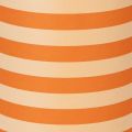 Manschettpappersrulle, orange randig, 25 cm x 100 m | Floristik24.se