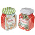 Floristik24 Metallkakform med julmotiv i kakburksdesign, 15 cm, 2 stycken