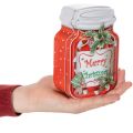 Metallkakform med julmotiv i kakburksdesign, 15 cm, 2 stycken | Floristik24.se