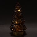 LED-julgransdekoration i glas