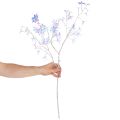 Konstgjord blommande gren med skimrande blommor, 80 cm | Floristik24.se