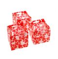 Floristik24 Mini väskor plast röd 6,5 cm x 6,5 cm 12 st