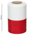 Moiré kransband, sorgband vitrött, dekorband 150 mm, minnesband fleur, acetattaft 25 m | Floristik24.se