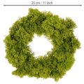 Konstgjord mosskrans, dekorativ för bord eller dörr, 28 cm | Floristik24.se