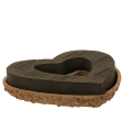 Hjärtformat blomskum OASIS® Renewal® Blomskum Biolit® 27 cm 2 st | Floristik24.se
