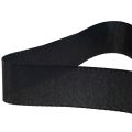 Floristik24 Dekorband presentband svart band kantkant 25mm 3m