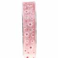 Floristik24 Presentband rosa 20mm 20m