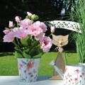 Floristik24 Orientalisk vallmo, konstgjord blomma, vallmo i rosa kruka