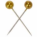 Pärlhuvudstift Guld Ø15mm 75mm | Floristik24.se