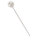 Pärlhuvudstift Vit Ø10mm 60mm | Floristik24.se