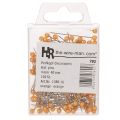 Orange pärlhalsade nålar för blomstertillbehör, Ø4 mm, 40 mm, 150 stycken | Floristik24.se