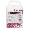 Pärlhalsband med blomstermotiv, rosa, Ø4 mm, 40 mm, 150 stycken | Floristik24.se