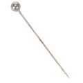 Pärlhalsade blomster- och dekorationsnålar, silver, Ø4 mm, 40 mm, 150 stycken | Floristik24.se