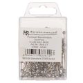 Pärlhalsade blomster- och dekorationsnålar, silver, Ø4 mm, 40 mm, 150 stycken | Floristik24.se