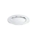 Plastplattor silver Ø17cm 10p | Floristik24.se