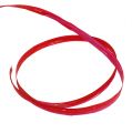 Floristik24 Tvåfärgad raffia rödrosa 200m