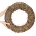 Vinrankrans, obehandlad, rund, naturlig krans för hantverk, 45 cm | Floristik24.se