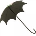 Floristik24 Metallparaplyer, vår, hängande paraplyer, höstdekoration rosa/grön, blå/gul H29,5cm Ø24,5cm set om 2