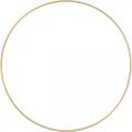 Floristik24 Metallring dekorring Scandi ring deco loop golden Ø40cm 4st