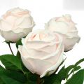 Floristik24 Rose bukett mjuk rosa 65cm 4st