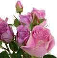 Floristik24 Bukett med gamla rosa rosor 40cm