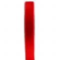 Floristik24 Sammetsband rött 20mm 10m