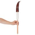 Jultomte dekorationspålar, jultomten med filthatt, 58 cm, 6 stycken | Floristik24.se