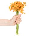 Konstgjord baby's breath orange gren för blomsterarrangemang 30cm 10st | Floristik24.se