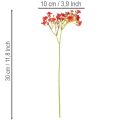 Konstgjord babyandning, röd, bukett som blomsterdekoration, 30 cm, 10 stycken | Floristik24.se