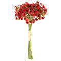 Konstgjord babyandning, röd, bukett som blomsterdekoration, 30 cm, 10 stycken | Floristik24.se