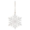 Stor dekorativ snöflinga, hängande dekoration, 30 cm | Floristik24.se