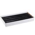 Svarta ljus enfärgade pinnljus 34x300mm 4 st | Floristik24.se