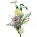 Floristik24 En knippe sidenblommor, sommardekoration, krysantemum och klottistel, konstgjorda blommor L50cm