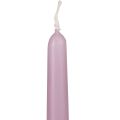 Avsmalnande ljus Wenzelljus lila 250/23mm 12 st | Floristik24.se
