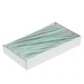Taper Candles Enfärgade Ljusgröna 34mm x 240mm 4 st | Floristik24.se