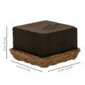 Blomskum 1/2 tegelsten OASIS® Renewal® Biolit® 12 cm 2 st | Floristik24.se