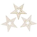 Floristik24 Stjärna för dekoration med glitter 4cm 72st