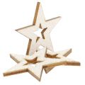 Floristik24 Stjärna för dekoration med glitter 4cm 72st