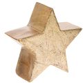 Floristik24 Dekorativt julstjärneställ för bord eller hylla, 10 cm, 3 stycken