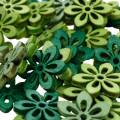 Floristik24 Strö dekorationsblomma grön, ljusgrön, mintblommor för att strö 144p