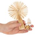 Sugrörsstjärneset julgransprydnader figurer och stjärnor 35 delar | Floristik24.se