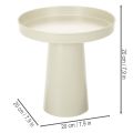 Brickställ, dekorativ tallrik för ljus och figurer, 20 cm | Floristik24.se