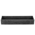 Rektangulär bricka med handtag, dekorativ bricka för bord, 32 cm | Floristik24.se