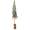 Floristik24 Konstgjord julgran med fot, frostad, som vinterdekoration, 90 cm
