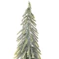 Konstgjord julgran med fot, frostad, som vinterdekoration, 90 cm | Floristik24.se