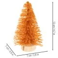 Miniatyr konstgjord julgran för bordsdekoration, 12 cm, 6 stycken | Floristik24.se