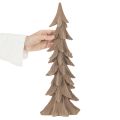 Liten flockad dekorativ julgran, bordsdekoration, 44 cm | Floristik24.se