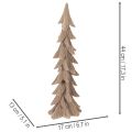 Liten flockad dekorativ julgran, bordsdekoration, 44 cm | Floristik24.se