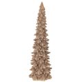 Floristik24 Dekorativ flockad julgran för vinterdekoration, 34 cm